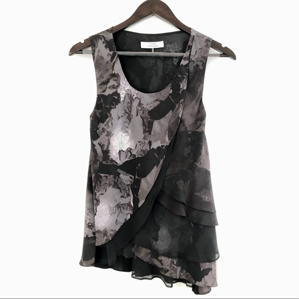 Robert Rodriguez layered ruffle blouse - Sz. 0